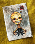 Bernard, Fancy Man, Skull Portrait, Giclée Print 4" x 6"