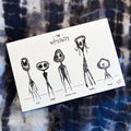 The Watchers by Mercury, Giclée Print 6" x 4"